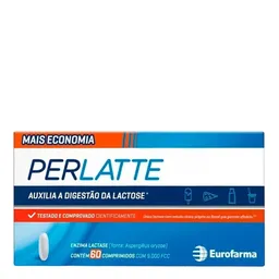 Perlatte 9.000FCC Eurofarma 60 Comprimidos
