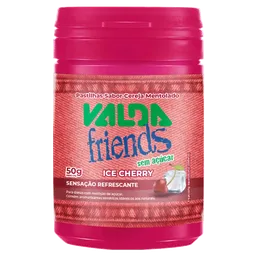 Pastilha Valda Friends Ice Cherry Zero Açúcar 50g