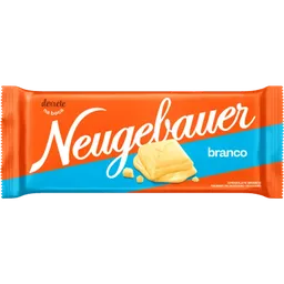 Barra de chocolate branco com 90g - Neugebauer