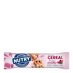 Barra de Cereais Nutry Frutas Vermelhas 22g