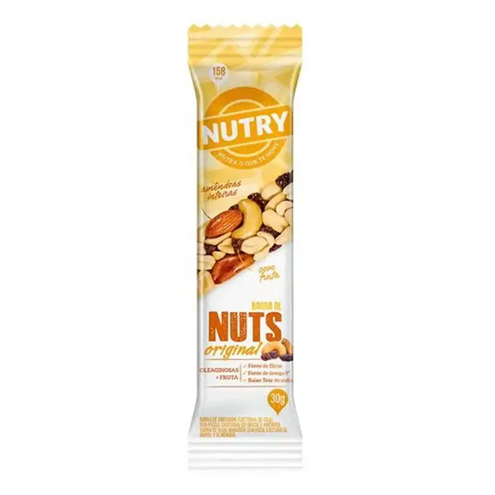 Barra de Cereal Nutry Nuts Original 30g