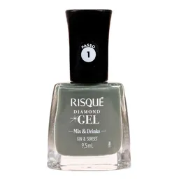 Esmalte Risqué Diamond Gel Gin & Sunset 9,5ml