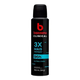 Desodorante Antitranspirante Aerossol Bozzano Clinical Ultra Cool Masculino 150ml