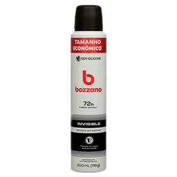 Desodorante Antitranspirante Bozzano Invisible 200ml Aerossol