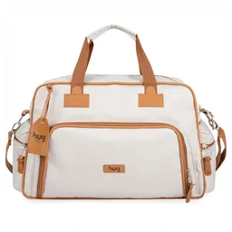 Bolsa Mala Maternidade Bebê Mimosa Grande Bege - Hug