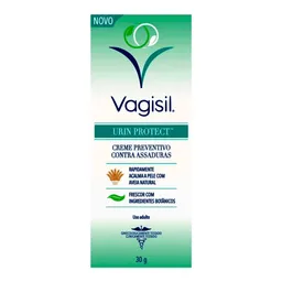 Creme Preventivo De Assaduras Vagisil Urin Protect 30g