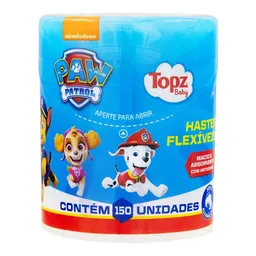 Hastes Flexíveis Paw Patrol Topz Baby 150 Unidades
