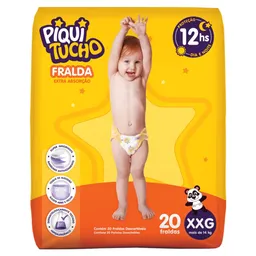 Fralda Piquitucho XXG 20 Unidades