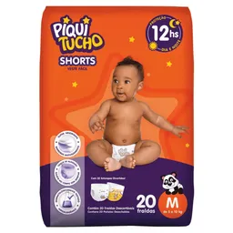 Fralda Shorts Piquitucho Roupinha M 20 Unidades