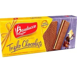 Wafer sabor triplo chocolate 140g - Bauducco