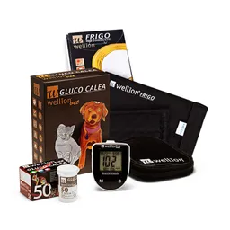 Monitor Gluco Calea +50 Tiras Gluco Calea +Bolsa Refrigerada