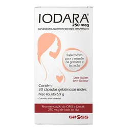 Iodara 200mg Gross 30 cápsulas