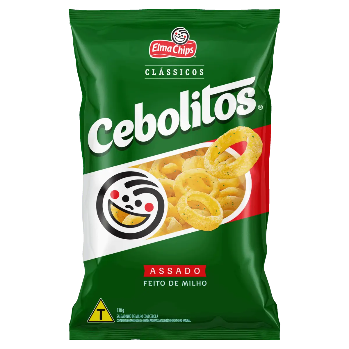 Salgadinho sabor cebola pacote com 138g - Cebolitos