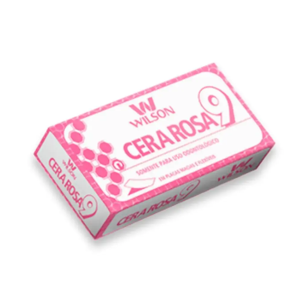 Cera Rosa 9 Wilson Com 18 Lâminas - Polidental