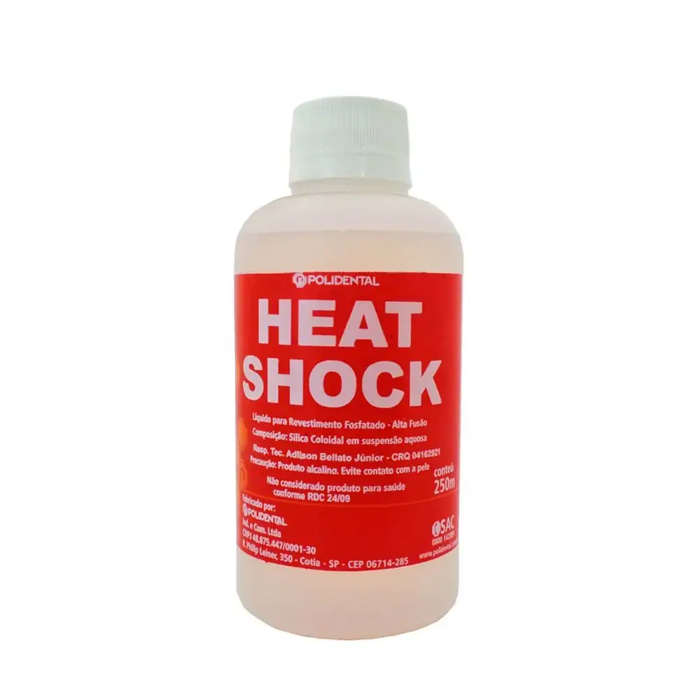 Revestimento Heat Shock 250ml - Polidental