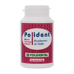 Bicarbonato de Sódio Polident Menta 250g - Polidental