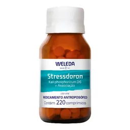 Calmante Stressdoron 61,72mg + 61,72mg + 49,38mg + 12,34mg 220 Comprimidos