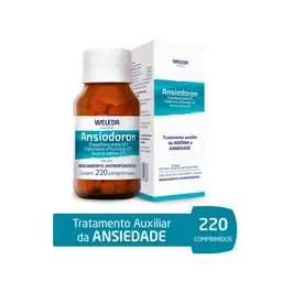 Calmante e Fitoterápico Ansiodoron 0,333g + 0,050g + 0,250g 220 Comprimidos