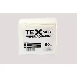 Pacote Wipes Aquadim 30x30cm 50gr c/ 50 Unids Texmed