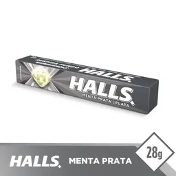 Bala sabor menta prata com 28g - Halls