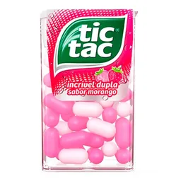 Pastilha Tic Tac Sabor Morango 16g