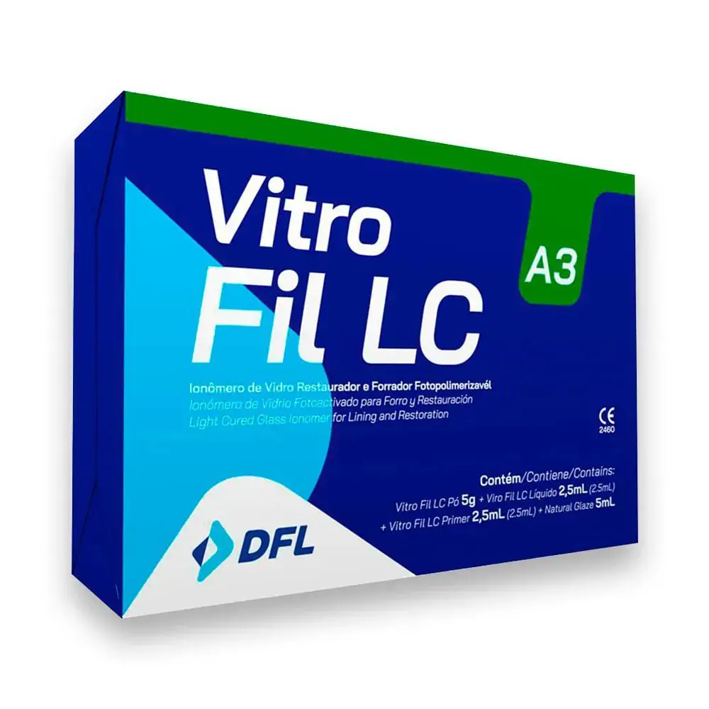 Ionômero de Vidro Restaurador Vitro Fil LC R - DFL - A3 (Cód. 25.0665)