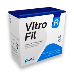 Ionômero De Vidro Restaurador Kit Vitro Fil R A3 10gx8ml - Nova Dfl