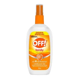 Repelente Spray Off! Family com Aloe Vera 200ml
