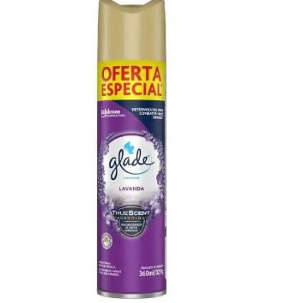 Odorizante de ambiente aerossol de lavanda 360ml - Glade