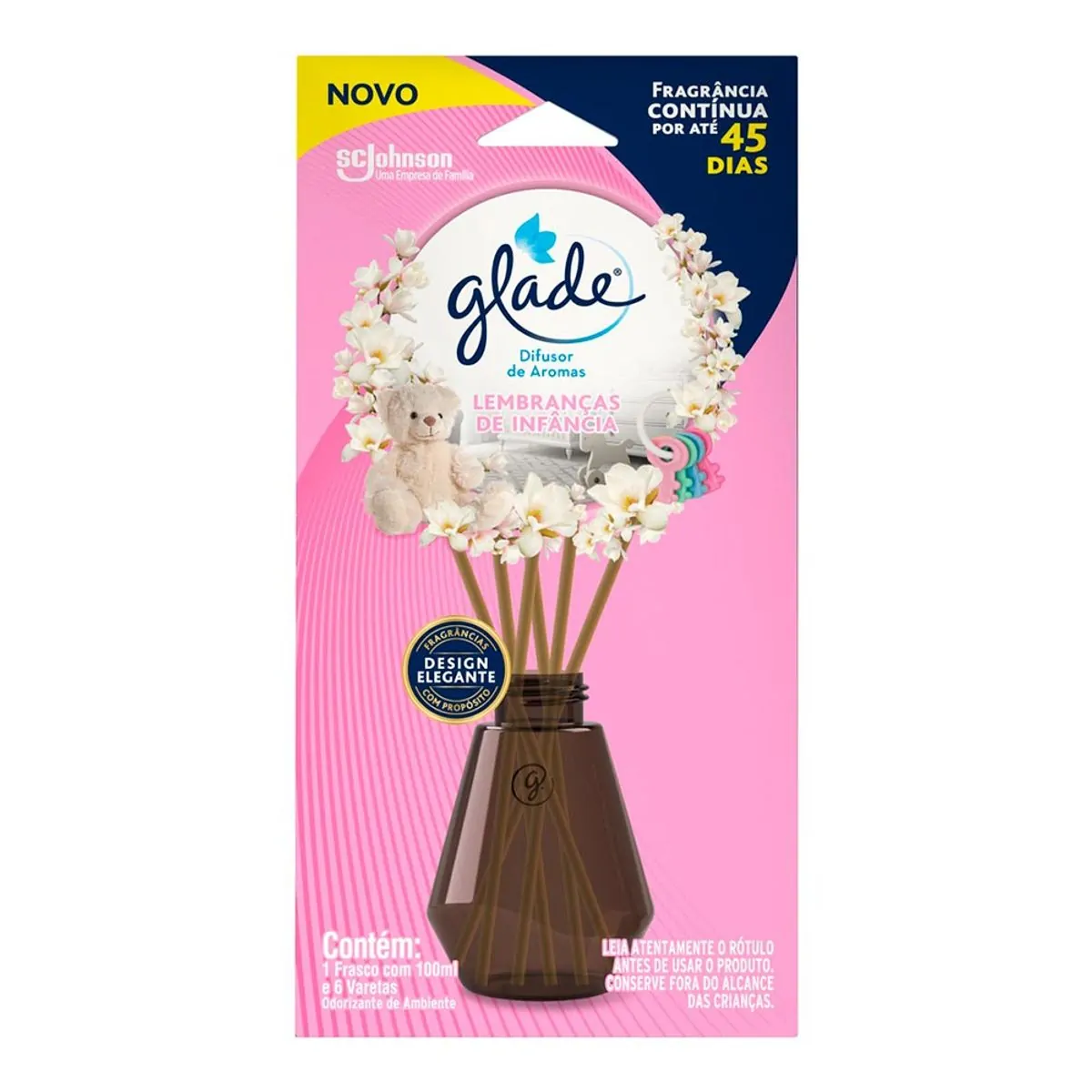Difusor de Aromas Glade Lembranças de Infância 100ml
