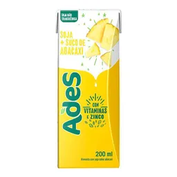 Suco Ades com Soja Sabor Abacaxi 200ml