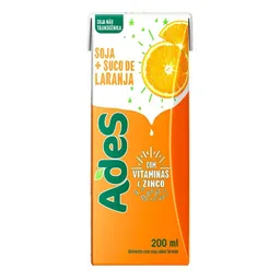 Suco de Soja Ades Sabor Laranja 200ml