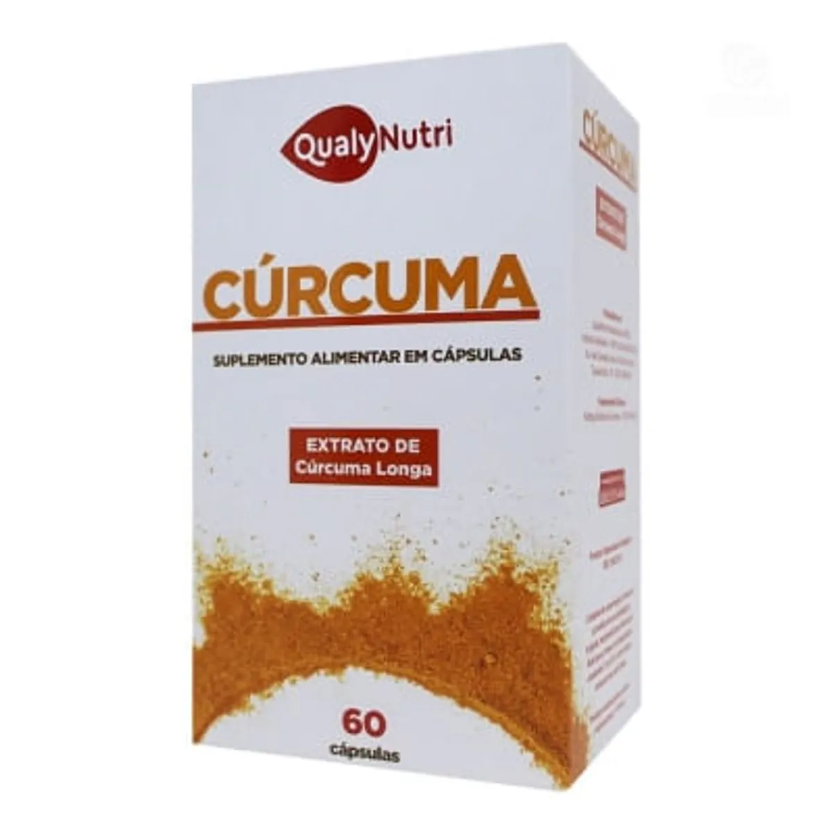Cúrcuma Longa 500MG C/60 Cápsulas - Qualy Nutri