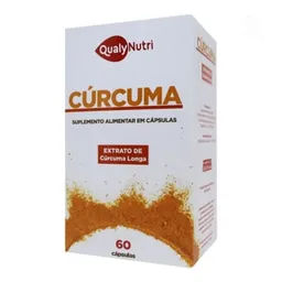 Cúrcuma Longa 500MG C/60 Cápsulas - Qualy Nutri