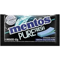 Chicletes Pure Fresh sabor Strong Mint caixão c/12 c/15 unidades cada - Mentos