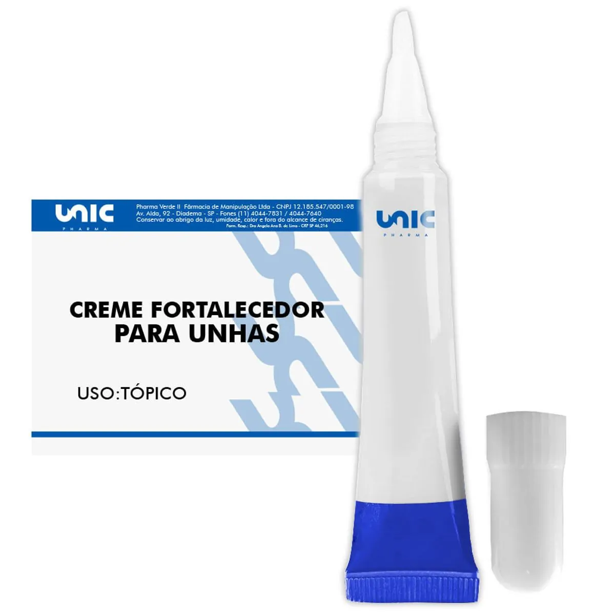 Creme Fortalecedor Para Unhas - 12 Gramas