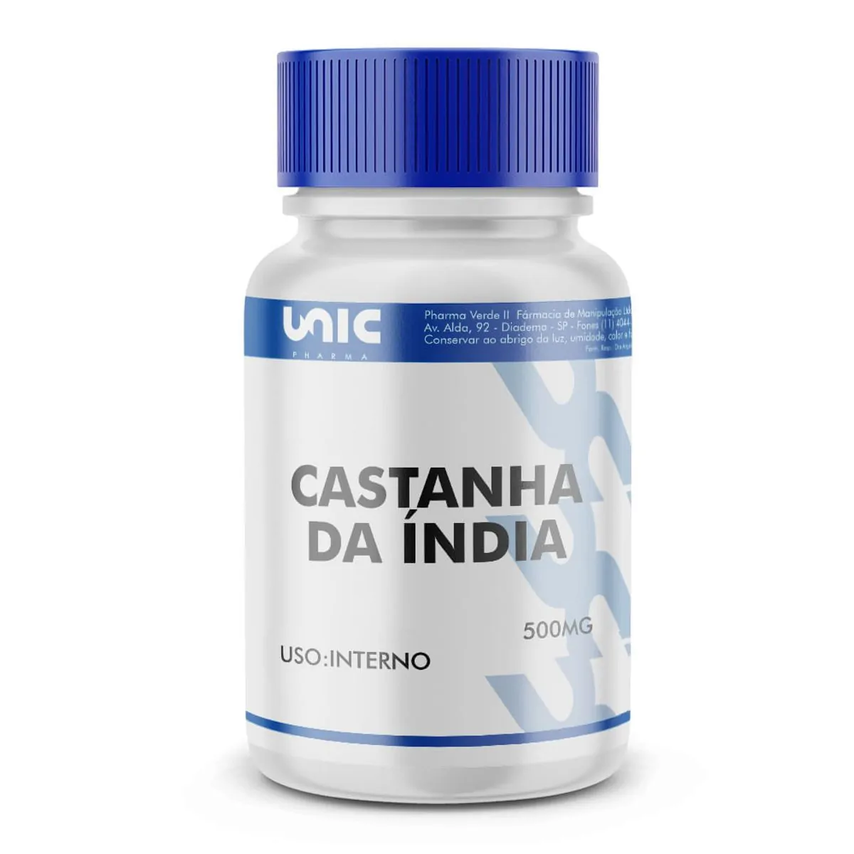 Castanha da índia 500mg 60 Cápsulas