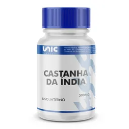 Castanha da índia 500mg 60 Cápsulas