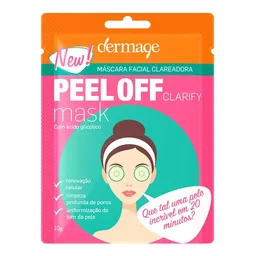 Máscara Facial Clareadora Peel Off Dermage Sachê 10g
