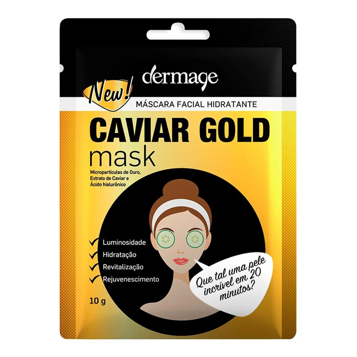Máscara Facial Hidratante Dermage 10g