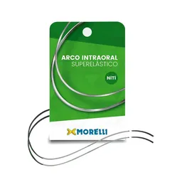 50.70.022 Arco Intraoral Curva Reversa-Spee Superelástico Médio Niti Redondo 0,35mm (.014 