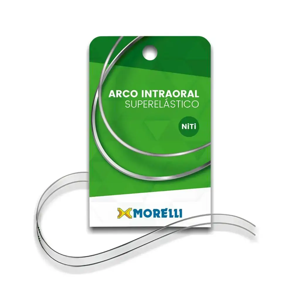 50.60.022 Arco Intraoral Curva Reversa-Spee Superelástico Grande Niti Redondo 0,35mm - Morelli