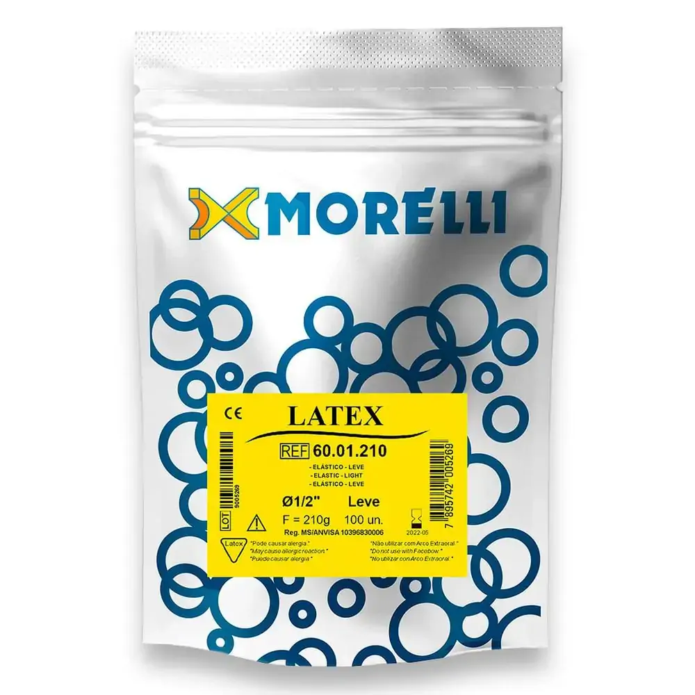 Elástico Extraoral Látex Leve - Morelli - 26.2785