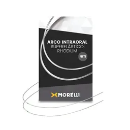 50.70.136 Arco Intraoral Rhodium Superelástico Médio Niti Redondo 0,35mm (.014 