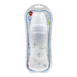 Mamadeira Kuka Aquarela Big Orto Com Alça Branca 330ml