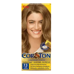 Tinta de Cabelo Niely Cor&Ton 7.3 Louro Dourado