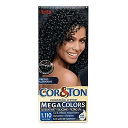 Tinta de Cabelo Wella Cor&Ton Mega Colors 1.110 Preto Ônix