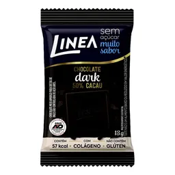 Chocolate Dark Linea 50% Cacau Zero Açúcar 13g