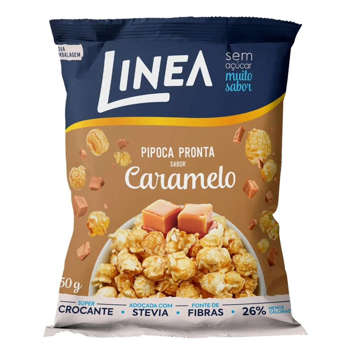Pipoca Pronta Linea Caramelo 50g