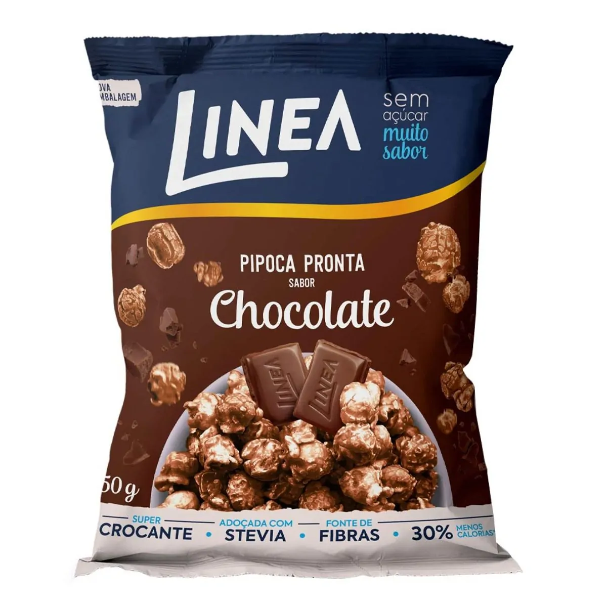 Pipoca Pronta Linea Chocolate 50g